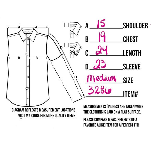 Women's Striped Button-Down Shirt - Medium long sleeve BoHo 70’s Style - Picture 2 of 8